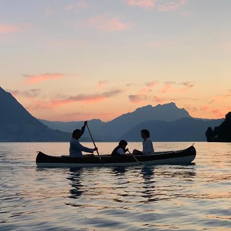 Ferienwohnungen Mit 4 Betten In Gersau Direkt Am Vierwaldstaettersee Esterno foto
