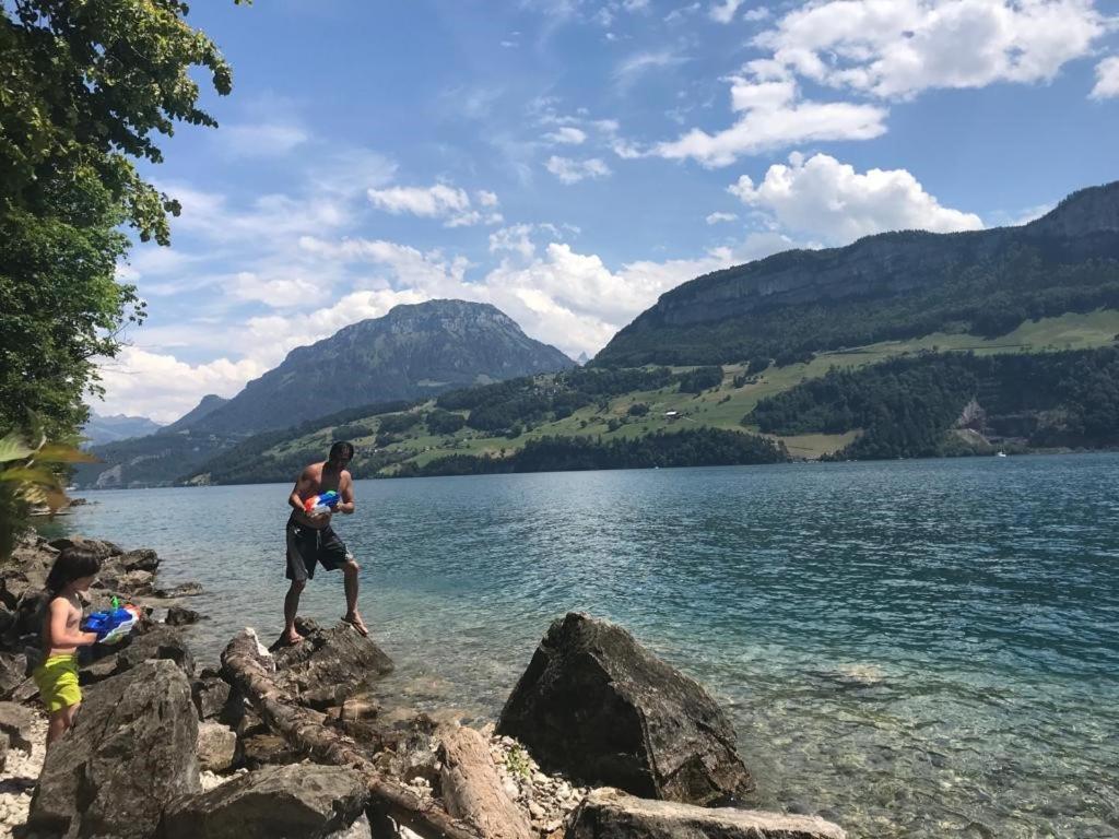 Ferienwohnungen Mit 4 Betten In Gersau Direkt Am Vierwaldstaettersee Esterno foto