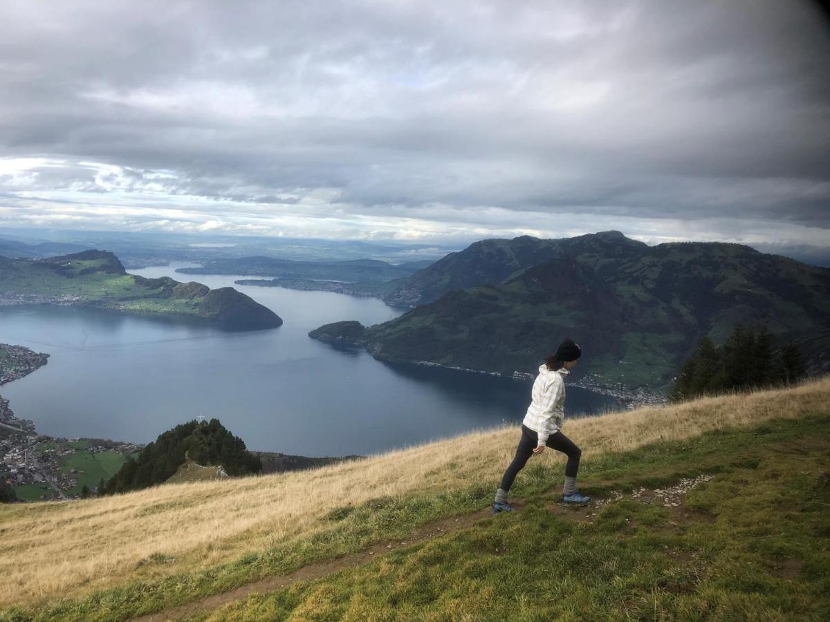 Ferienwohnungen Mit 4 Betten In Gersau Direkt Am Vierwaldstaettersee Esterno foto