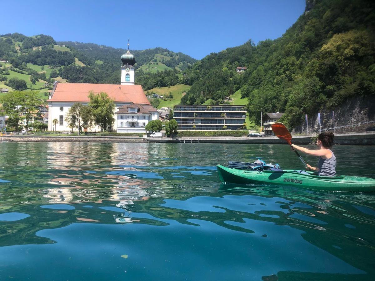Ferienwohnungen Mit 4 Betten In Gersau Direkt Am Vierwaldstaettersee Esterno foto